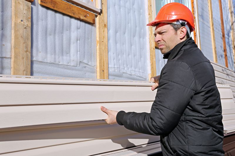 Vinyl Siding Fixing Process