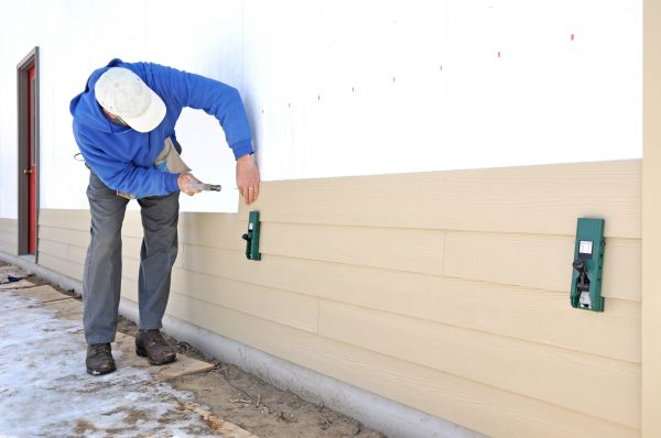 Cement Cladding Installation